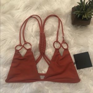 NWT Acacia Thailand top in Peach